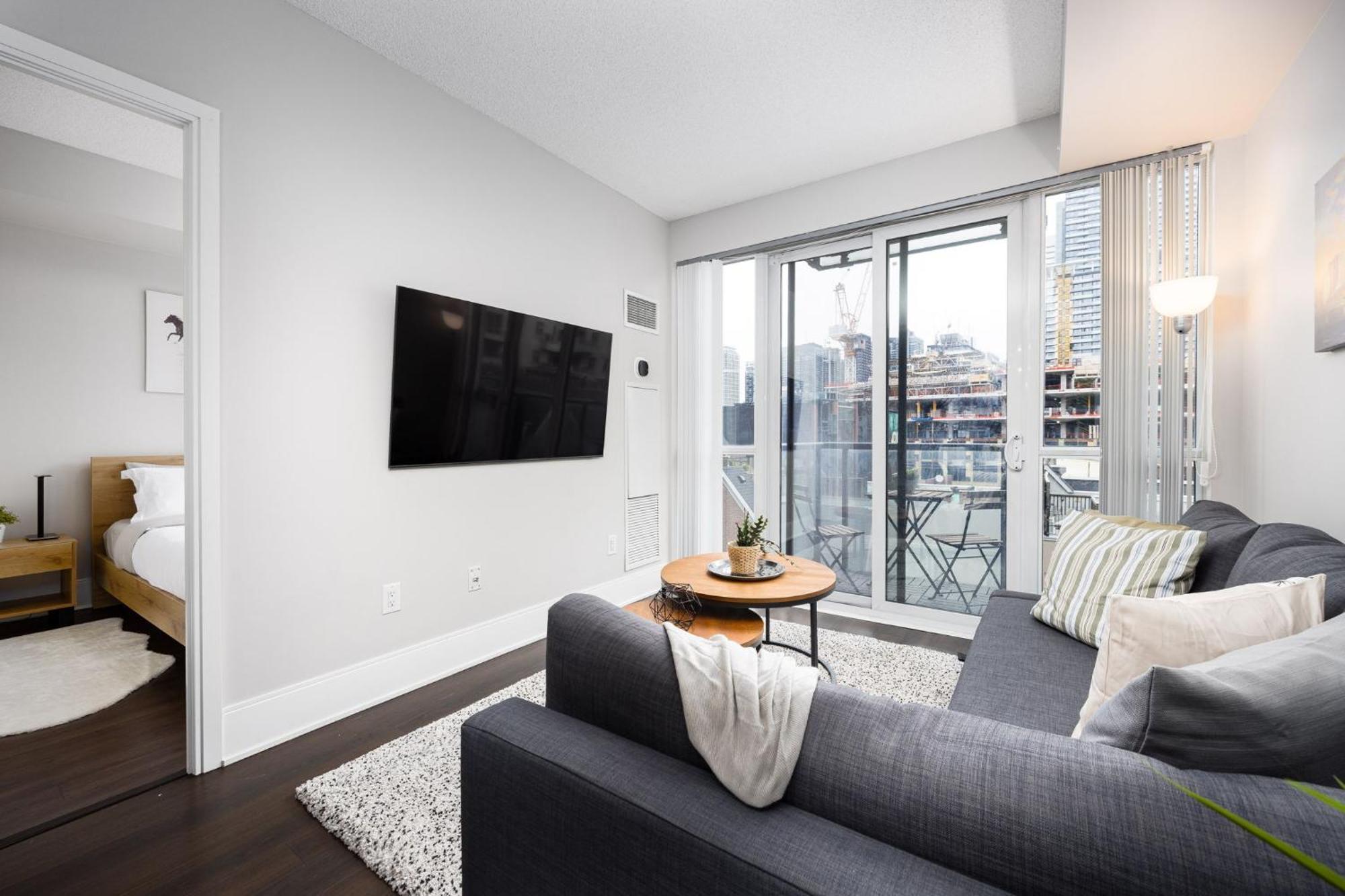 Dwtn Condo Near Cn Tower! W/ Free Parking Toronto Ngoại thất bức ảnh